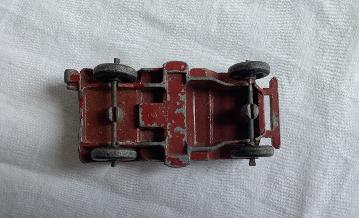 vintage US Army Jeep metal toy possibly New Zealand or US made